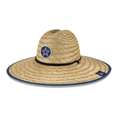 Sapca New Era Dallas Cowboys NFL Official NFL Training Straw Hat - Albastri